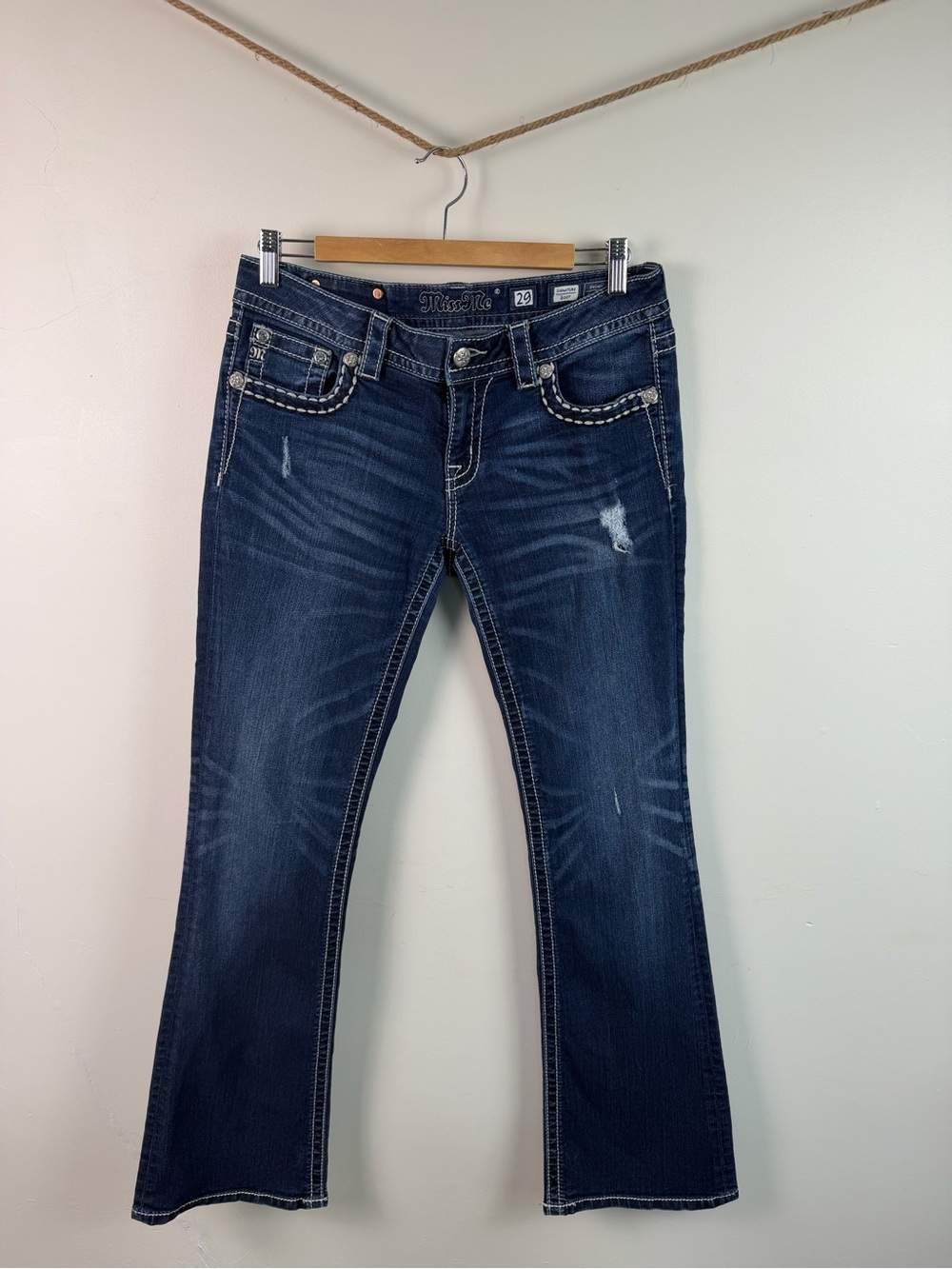 Miss Me Dark Boot cut Size 29